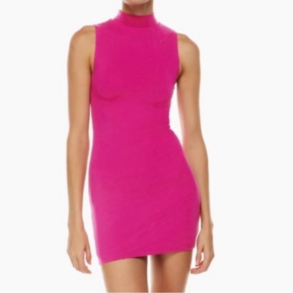 Aritzia Babaton CONTOUR MOCKNECK MINI DRESS | NWT